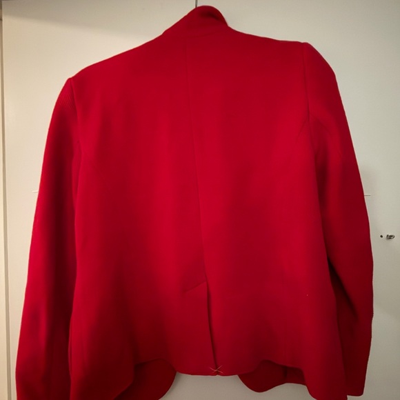 Talbots Vibrant Red Blazer - Picture 2 of 3